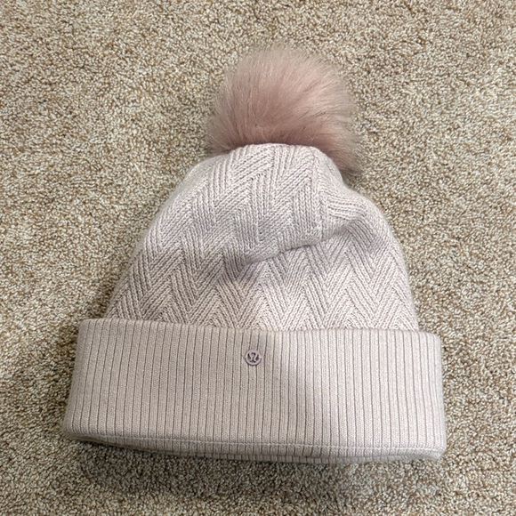 lululemon athletica Accessories - Lululemon Pink Beanie